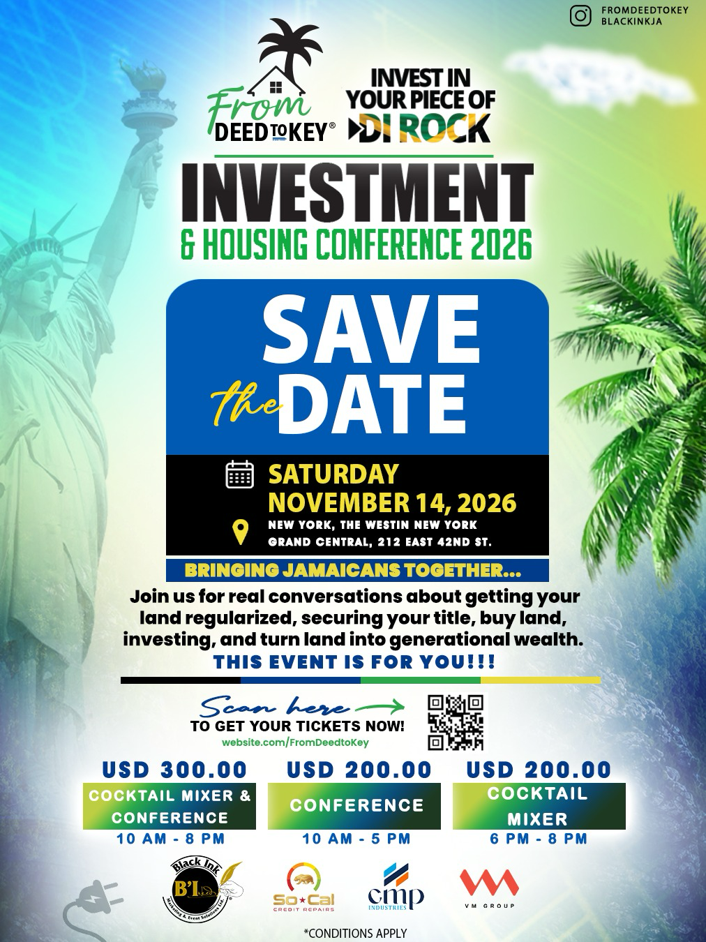 Click to view the full poster From Deed to Key Investment Conference